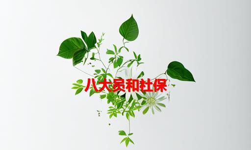 八大员和社保_八大员挂靠社保